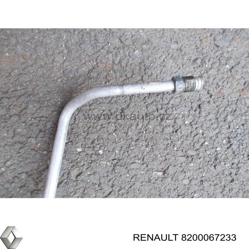 Шланг кондиціонера, від радіатора до випарника 8200067233 Renault (RVI)