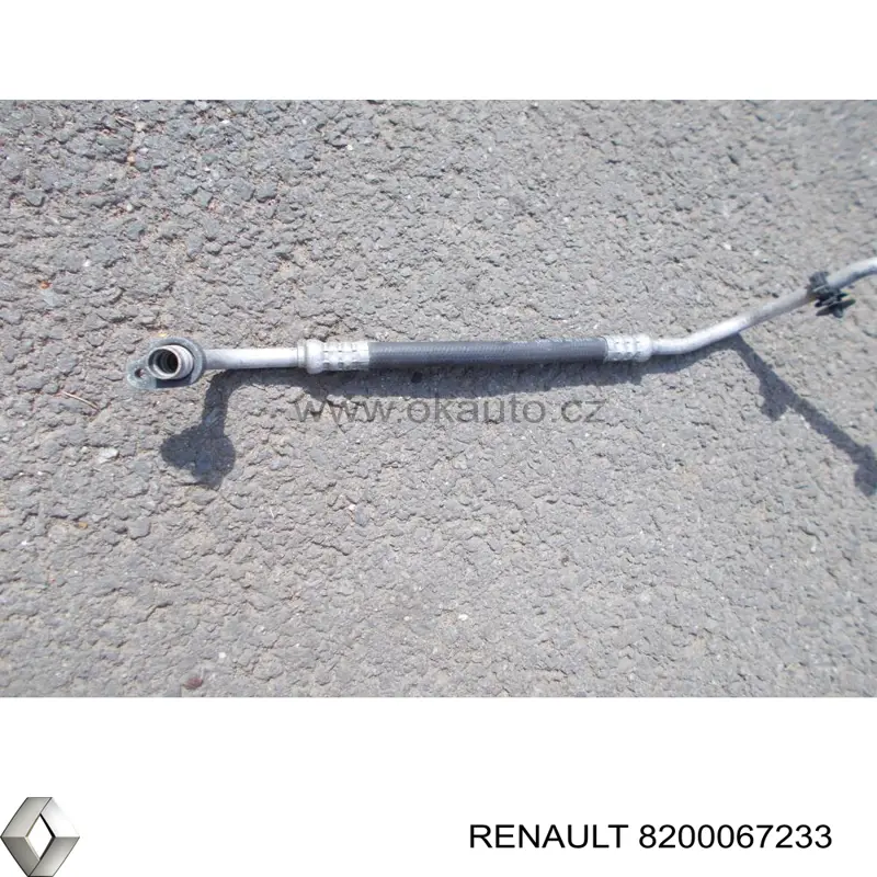 Шланг кондиціонера, від радіатора до випарника Renault (RVI) 8200067233