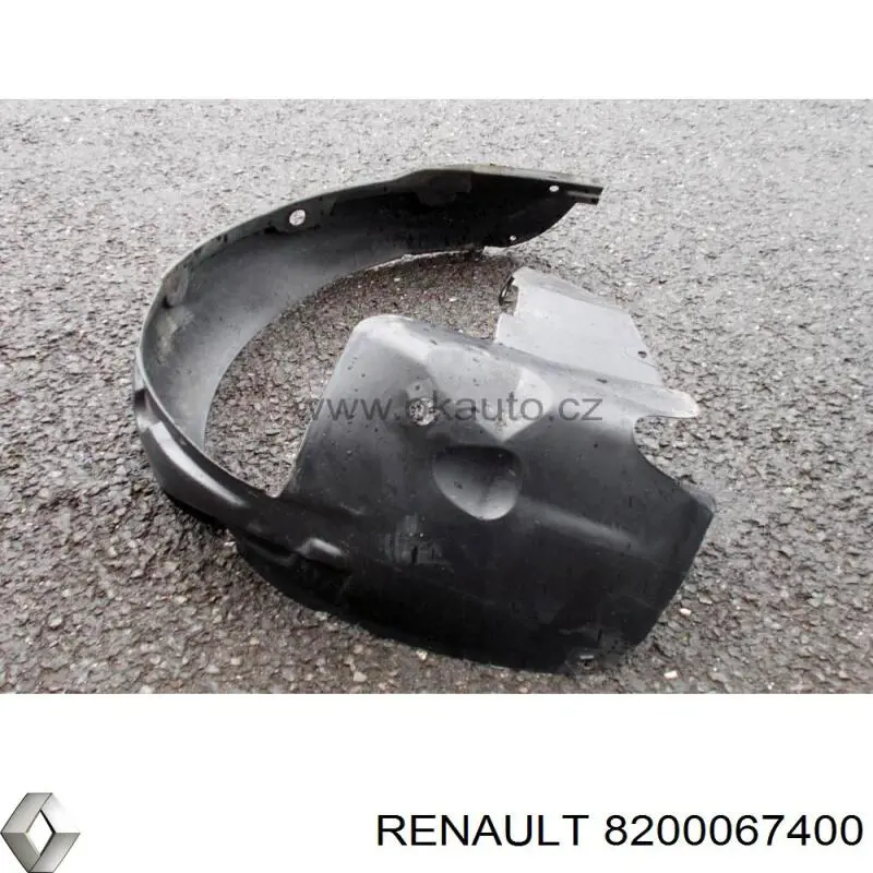 8200067400 Renault (RVI) підкрилок переднього крила, правий