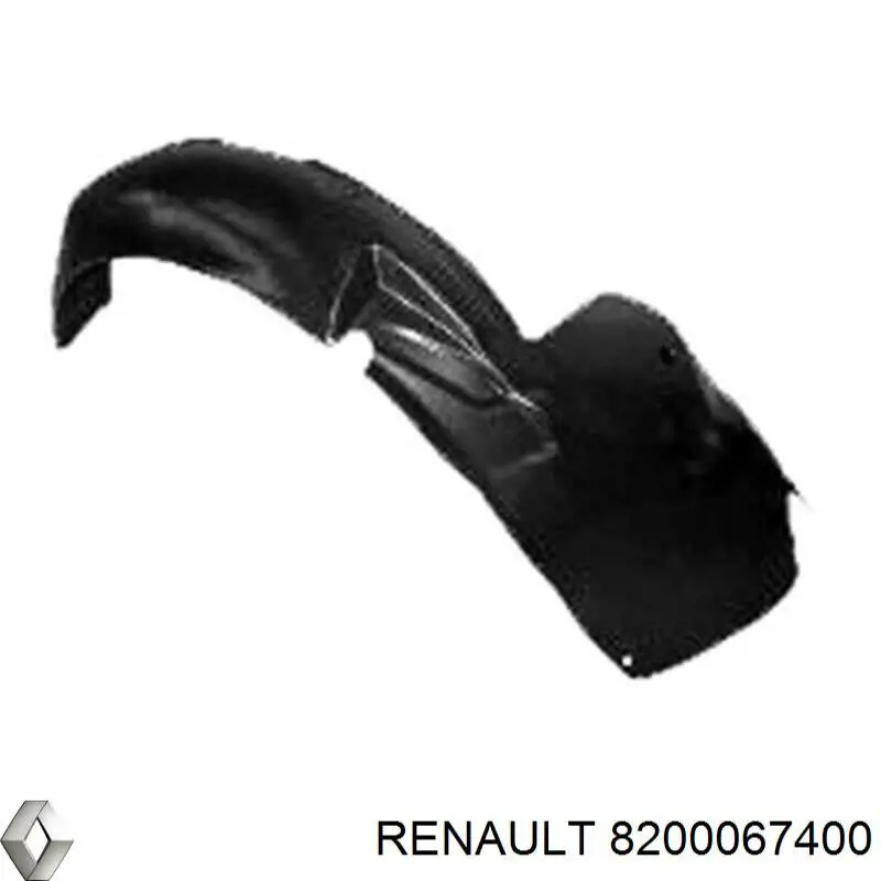Купити 8200067400 Renault (RVI) Підкрилок передній правий
