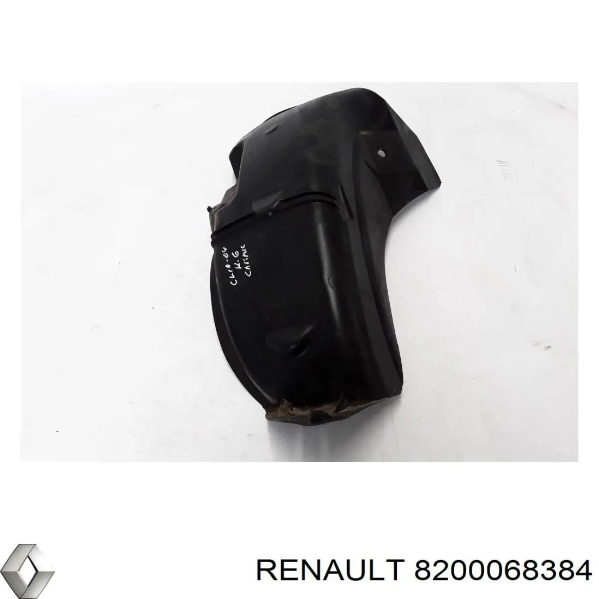 Підкрилок заднього крила, лівий 8200068384 Renault (RVI)