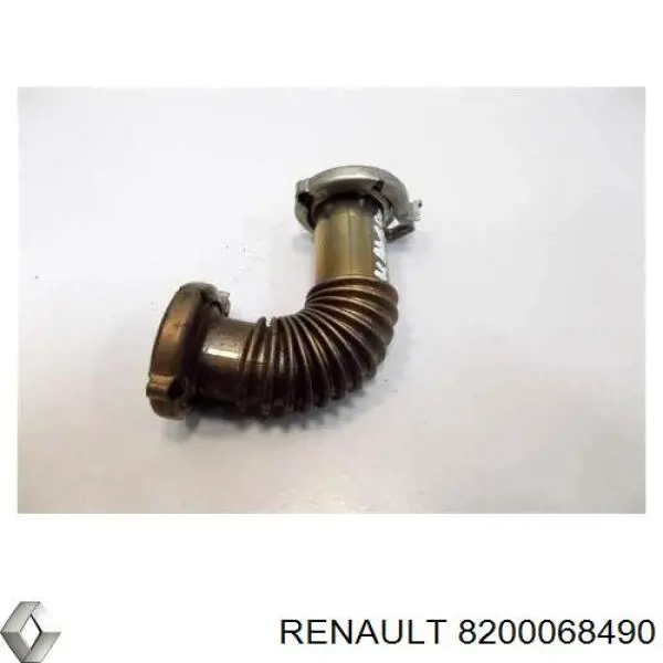 Патрубок радіатора системи рециркуляції ОГ Renault Clio 2 (SB0) (Рено Кліо)