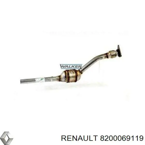 Конвертор-каталізатор (каталітичний нейтралізатор) Renault (RVI) 8200069119 ціна, від 161.66 USD