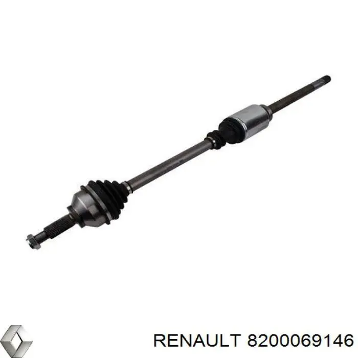 8200069146 Renault (RVI) піввісь (привід передня, права)