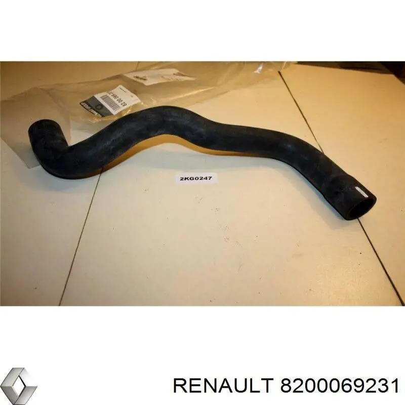 8200069231 Renault (RVI) шланг/патрубок радіатора охолодження, верхній