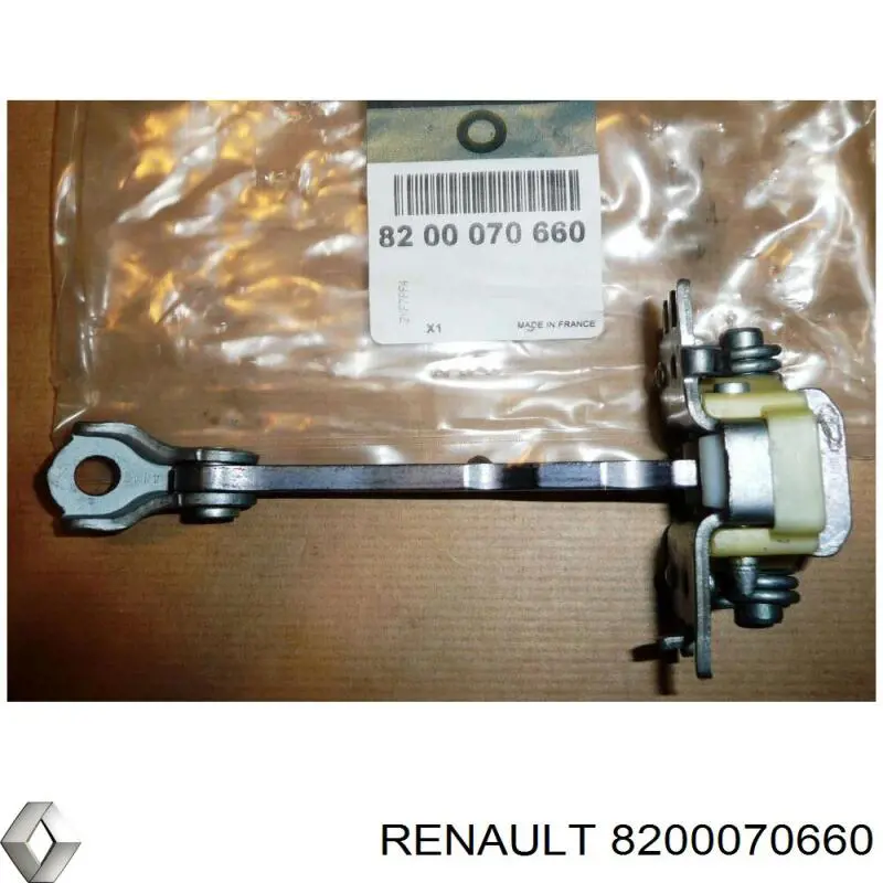 Обмежувач відкриття дверей, передній Renault (RVI) 8200070660 ціна, від 18.12 USD
