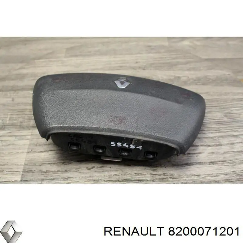Подушка безпеки, водійська, AIRBAG Renault Laguna 2 (KG0) (Рено Лагуна)