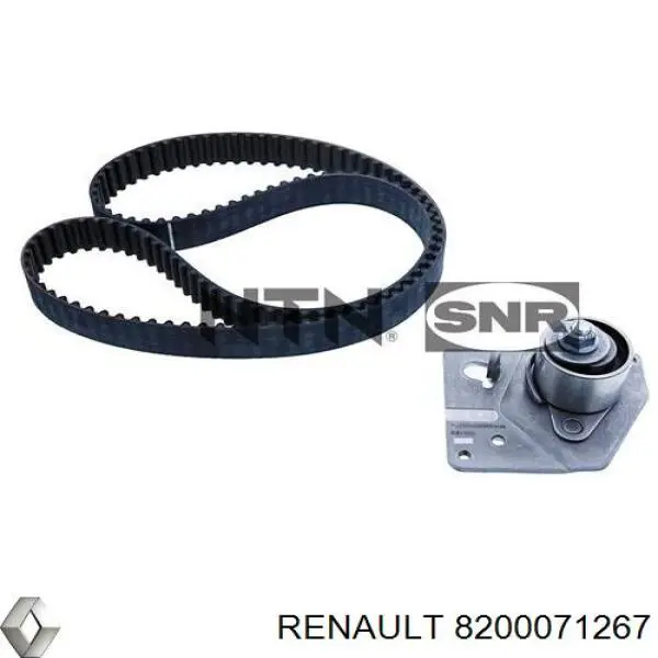 8200071267 Renault (RVI) ролик натягувача ременя грм