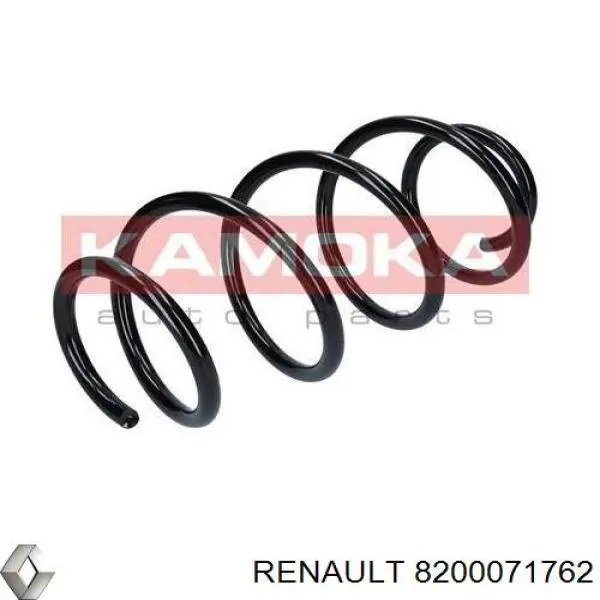 Пружина передня 8200071762 Renault (RVI)