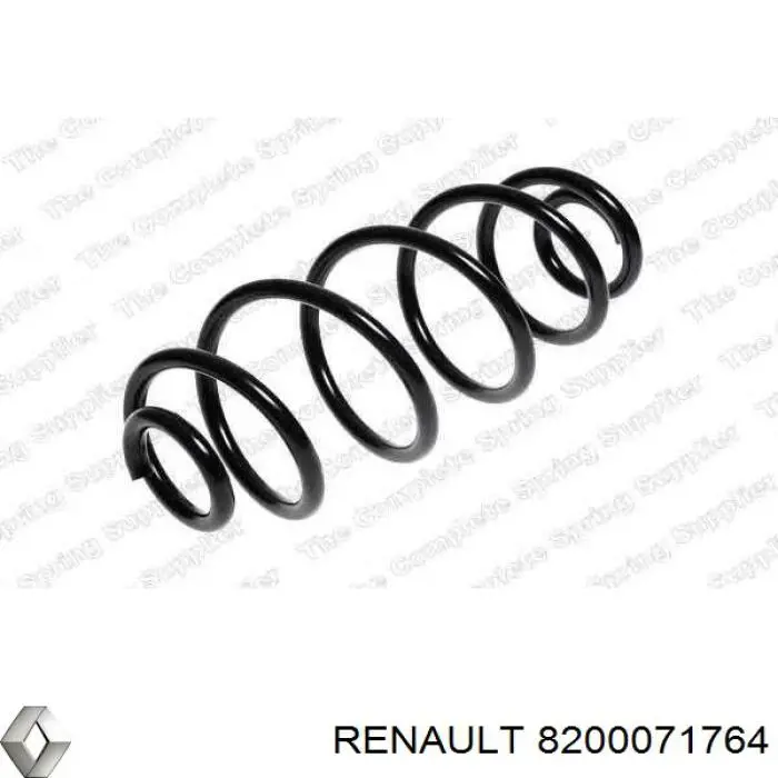 Пружина передня Renault (RVI) 8200071764 ціна, від 41.39 USD