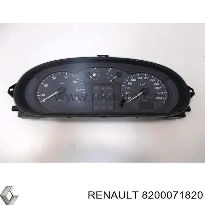 Приладова дошка-щиток приладів 8200071820 Renault (RVI)