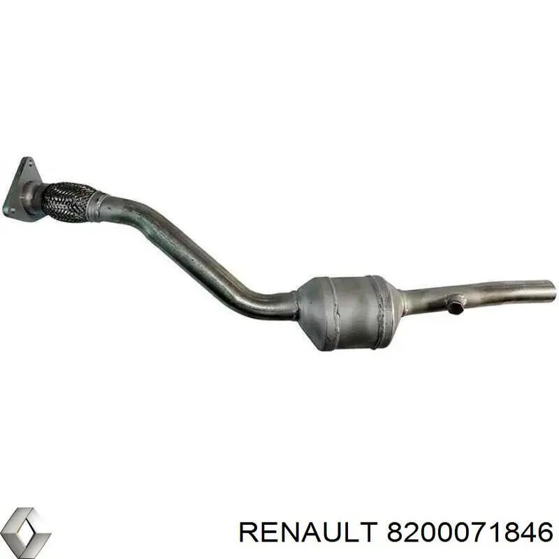 Купити 8200071846 Renault (RVI) Перетворювач відпрацьованих газів