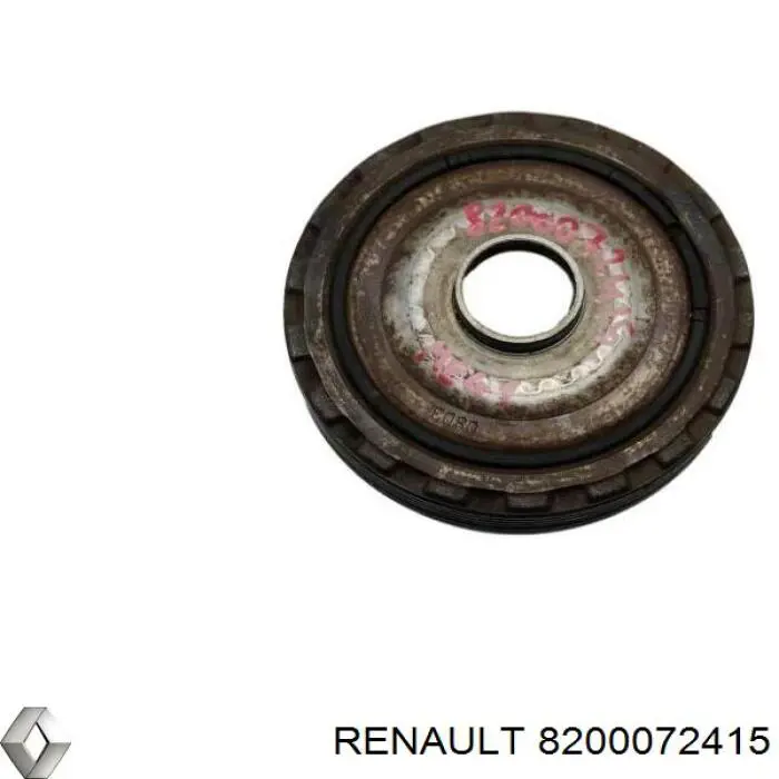 Шків колінвала 8200072415 Renault (RVI)