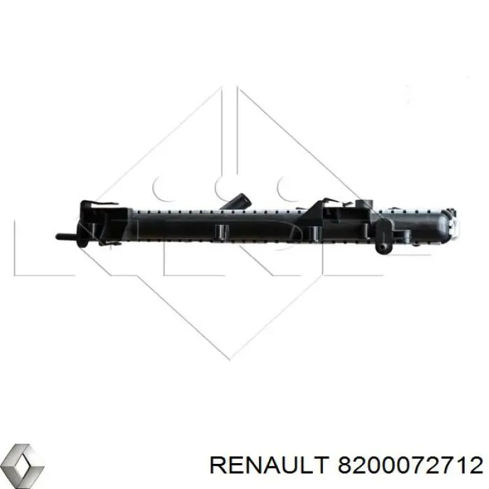 Купити 8200072712 Renault (RVI) Радіатор двигуна