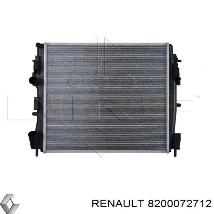 8200072712 Renault (RVI) Радіатор охолодження двигуна