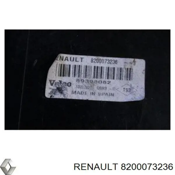 Ліхтар задній лівий Renault (RVI) 8200073236 ціна, від 25.34 USD