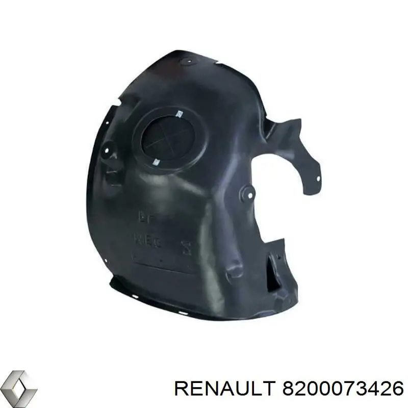8200073426 Renault (RVI) Підкрилок переднього крила, лівий передній