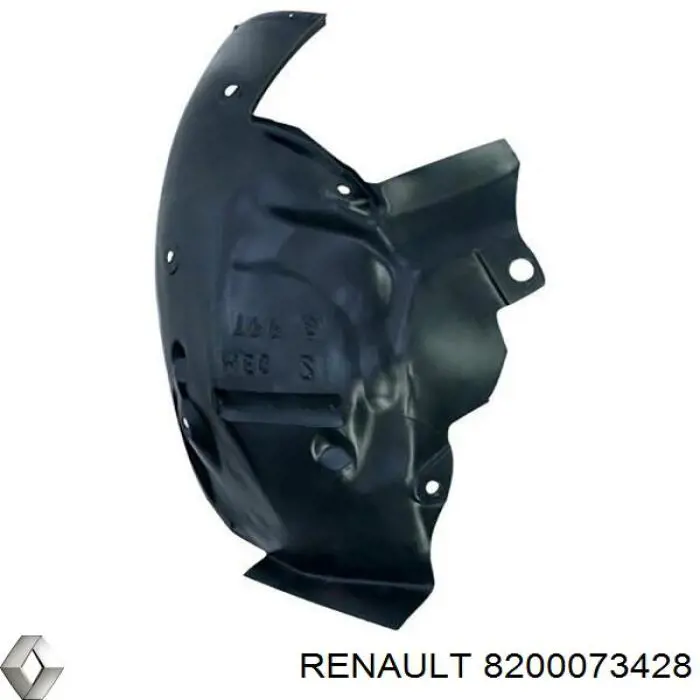 Купити 8200073428 Renault (RVI) Підкрилок переднього крила, лівий задній
