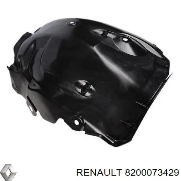 Підкрилок переднього крила, правий задній Renault (RVI) 8200073429 ціна, від 14.60 USD