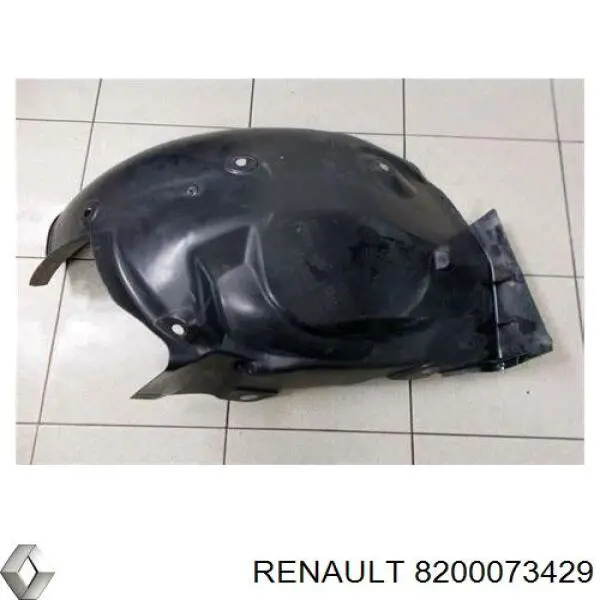 Купити 8200073429 Renault (RVI) Підкрилок переднього крила, правий задній