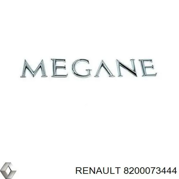 8200073444 Renault (RVI) Емблема кришки багажника, фірмовий значок