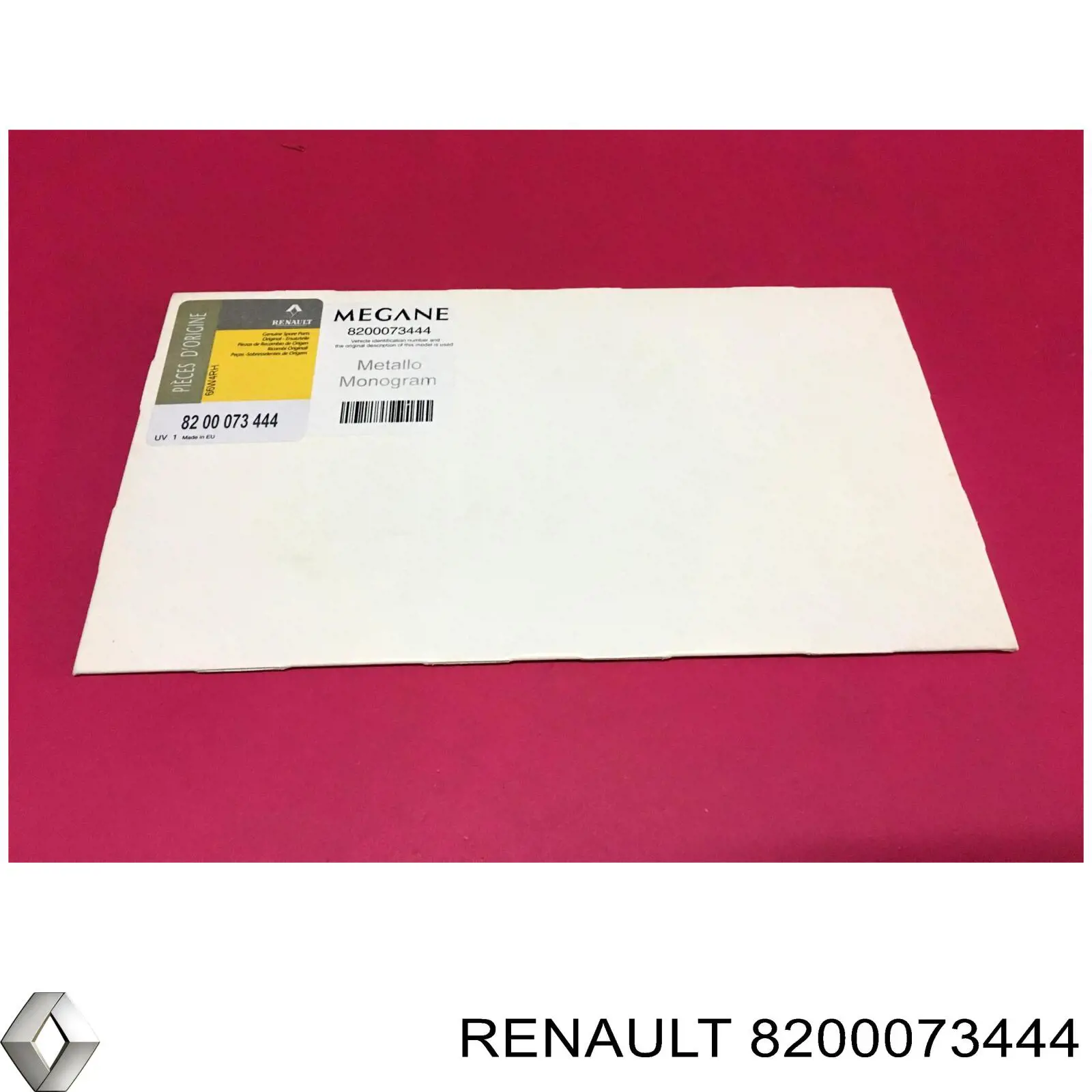 Купити 8200073444 Renault (RVI) Емблема кришки багажника, фірменнийзначок