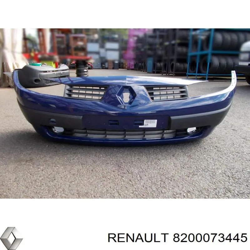 Кенгурятник Renault (RVI) 8200073445 ціна, від 18.39 USD
