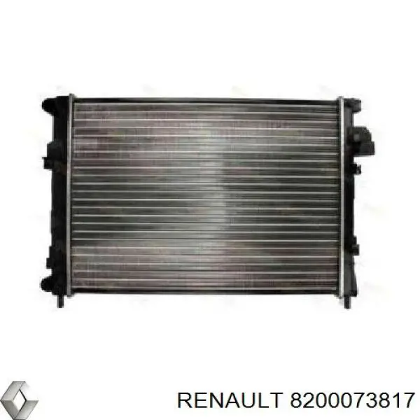 Купити 8200073817 Renault (RVI) Радіатор двигуна