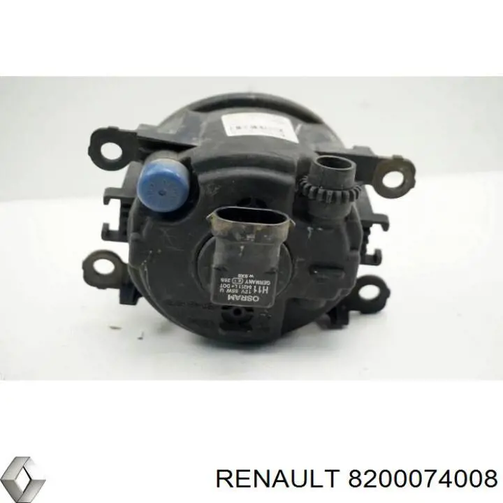 Фара протитуманна, ліва/права Renault (RVI) 8200074008 ціна, від 12.67 USD