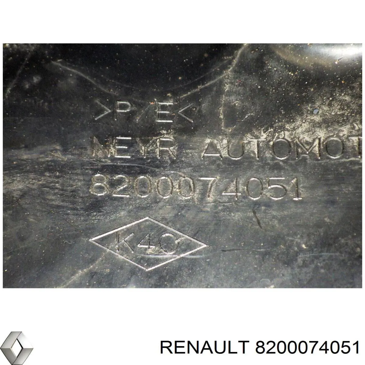 8200074051 Renault (RVI) Підкрилок заднього крила, правий задній