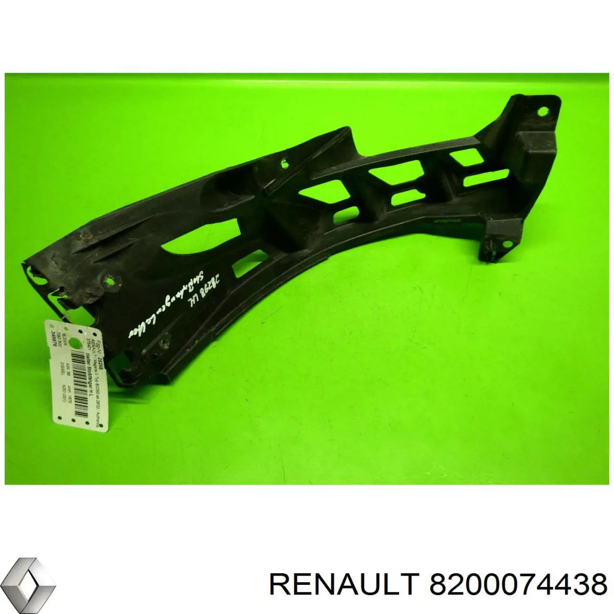 Купити 8200074438 Renault (RVI) Кронштейн бампера заднього, лівий