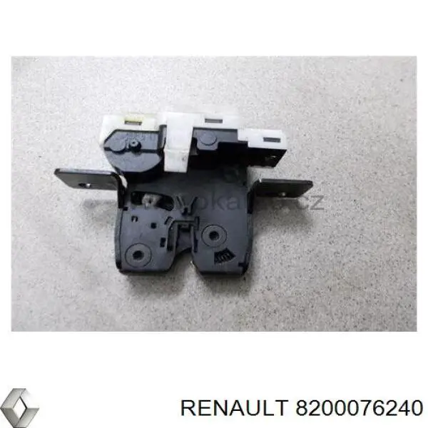 Замок кришки багажника Renault (RVI) 8200076240