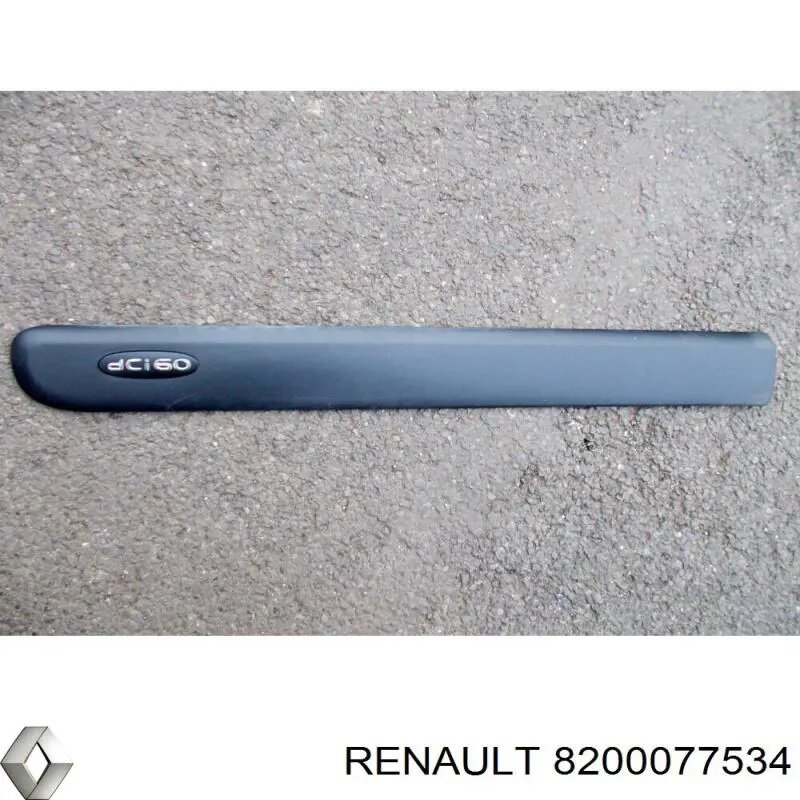 Молдинг передньої лівої двері Renault Kangoo (FC0) (Рено Канго)