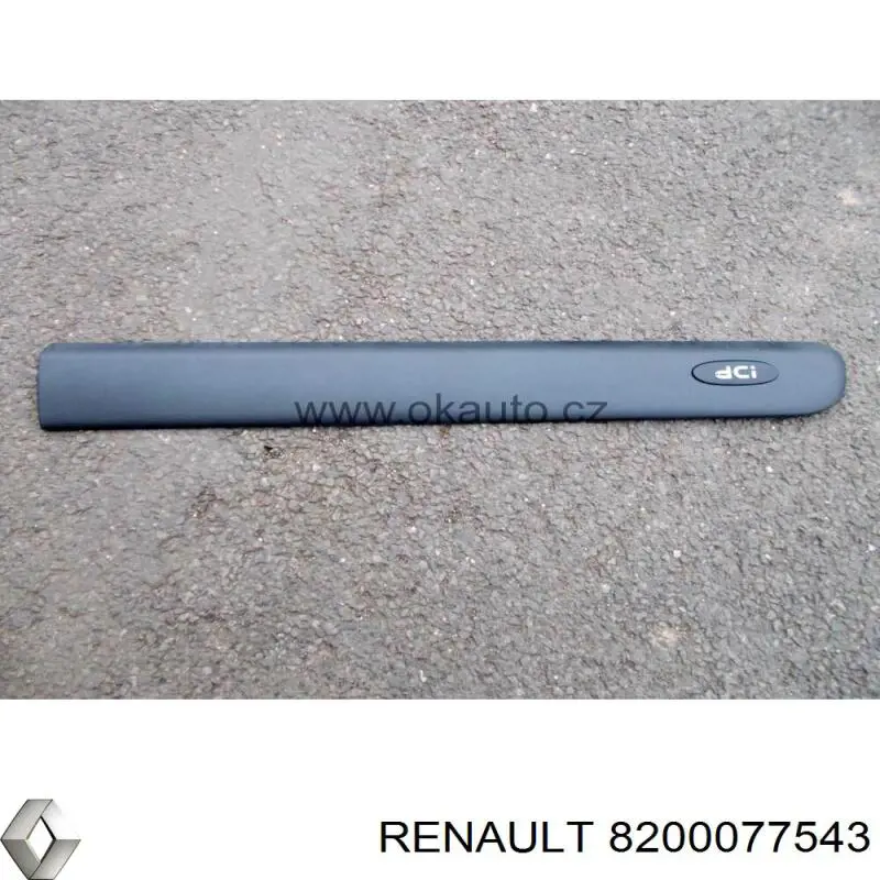 Молдинг передньої правої двері Renault Kangoo (FC0) (Рено Канго)