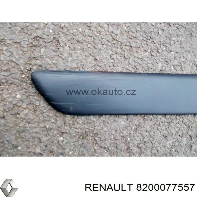 Молдинг задніх правих дверей Renault (RVI) 8200077557 ціна, від 4.23 USD