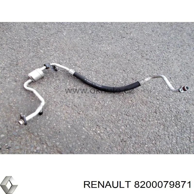 Купити 8200079871 Renault (RVI) Шланг кондиціонера, від випарника до компресора