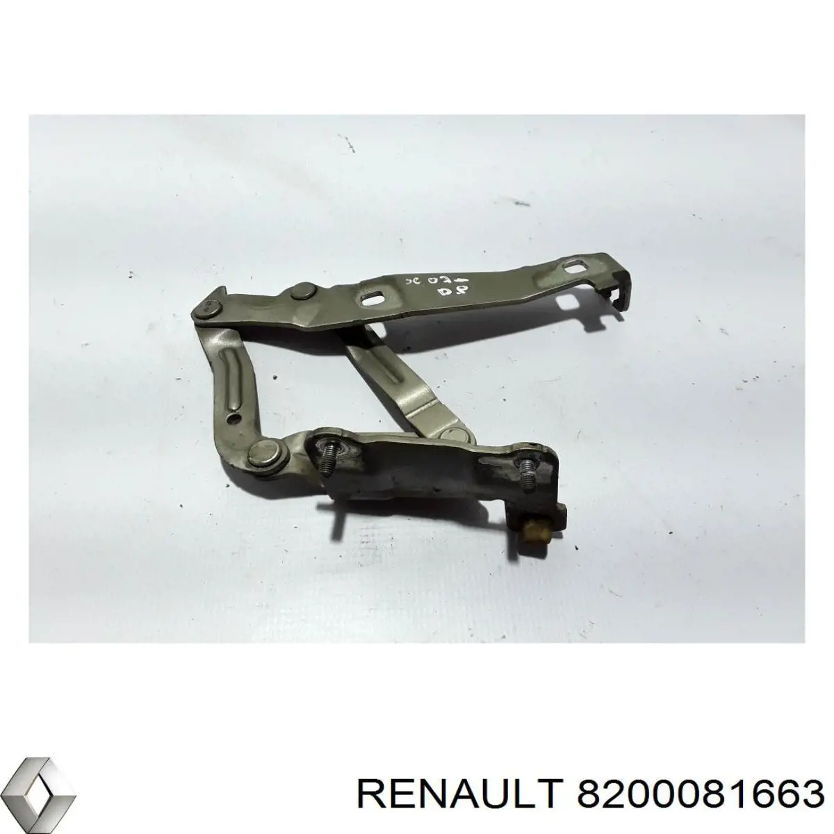 Завіса капота права Renault (RVI) 8200081663 ціна, від 3.80 USD