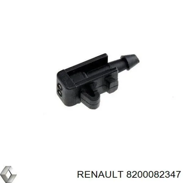 Форсунка омивача лобового скла 8200082347 Renault (RVI)