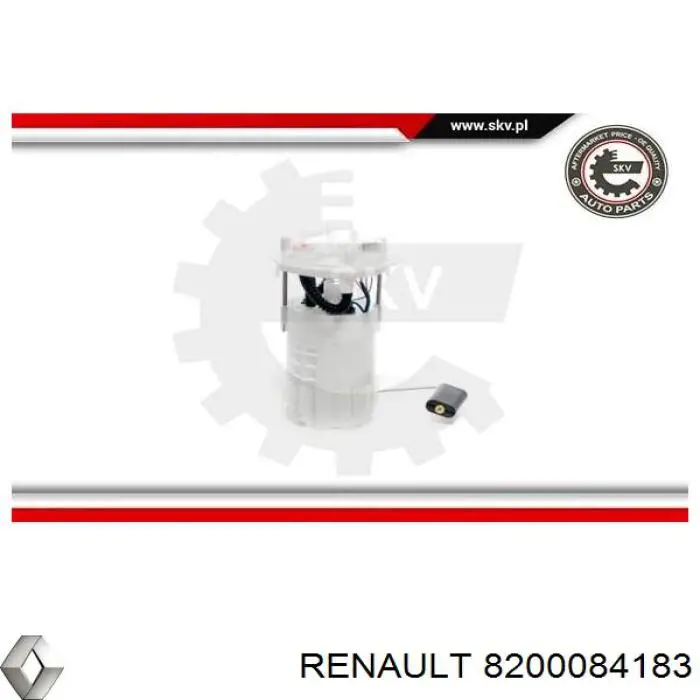 Модуль бензонасоса Renault (RVI) 8200084183 ціна, від 70.63 USD