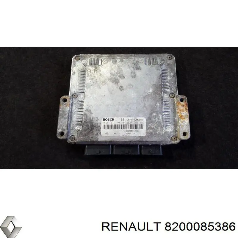 Електронний блок керування двигуном 8200085386 Renault (RVI)