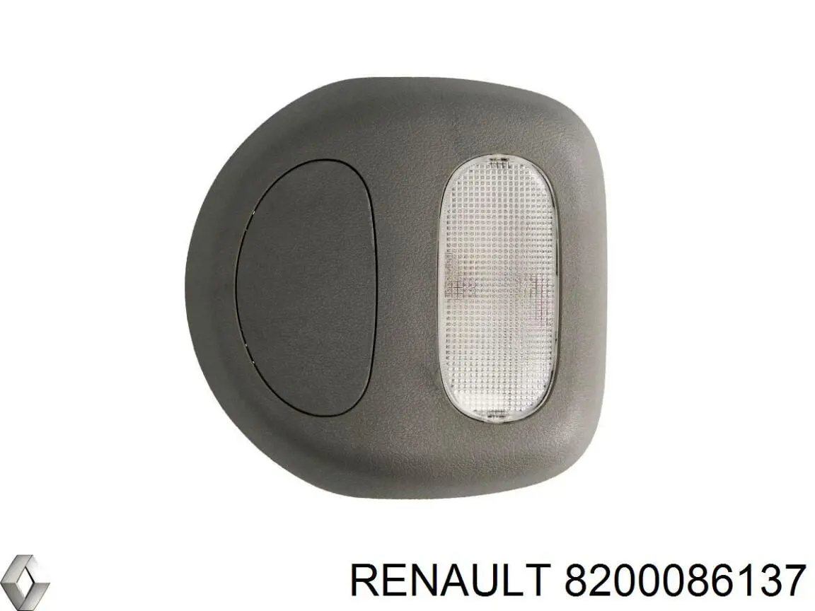 Плафон освітлення салону/кабіни Renault (RVI) 8200086137 ціна, від 23.29 USD