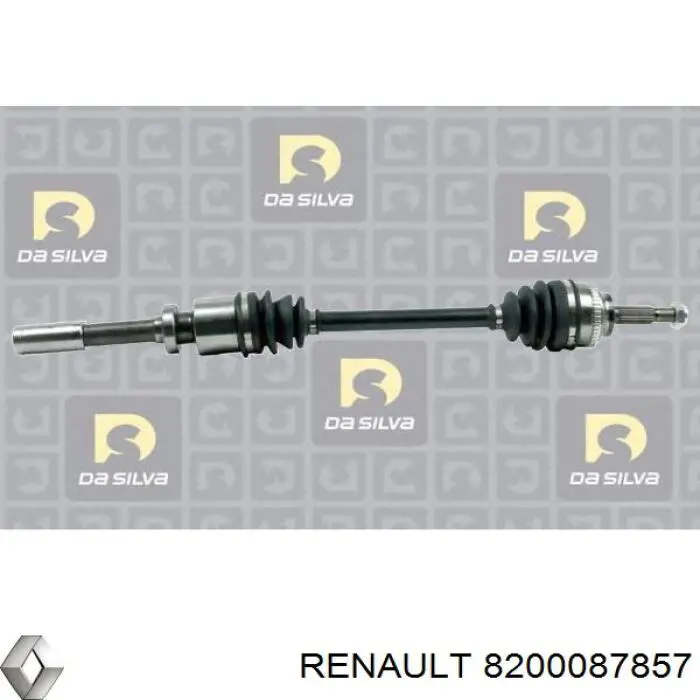 ШРУС внутрішній, передній, правий 8200087857 Renault (RVI)