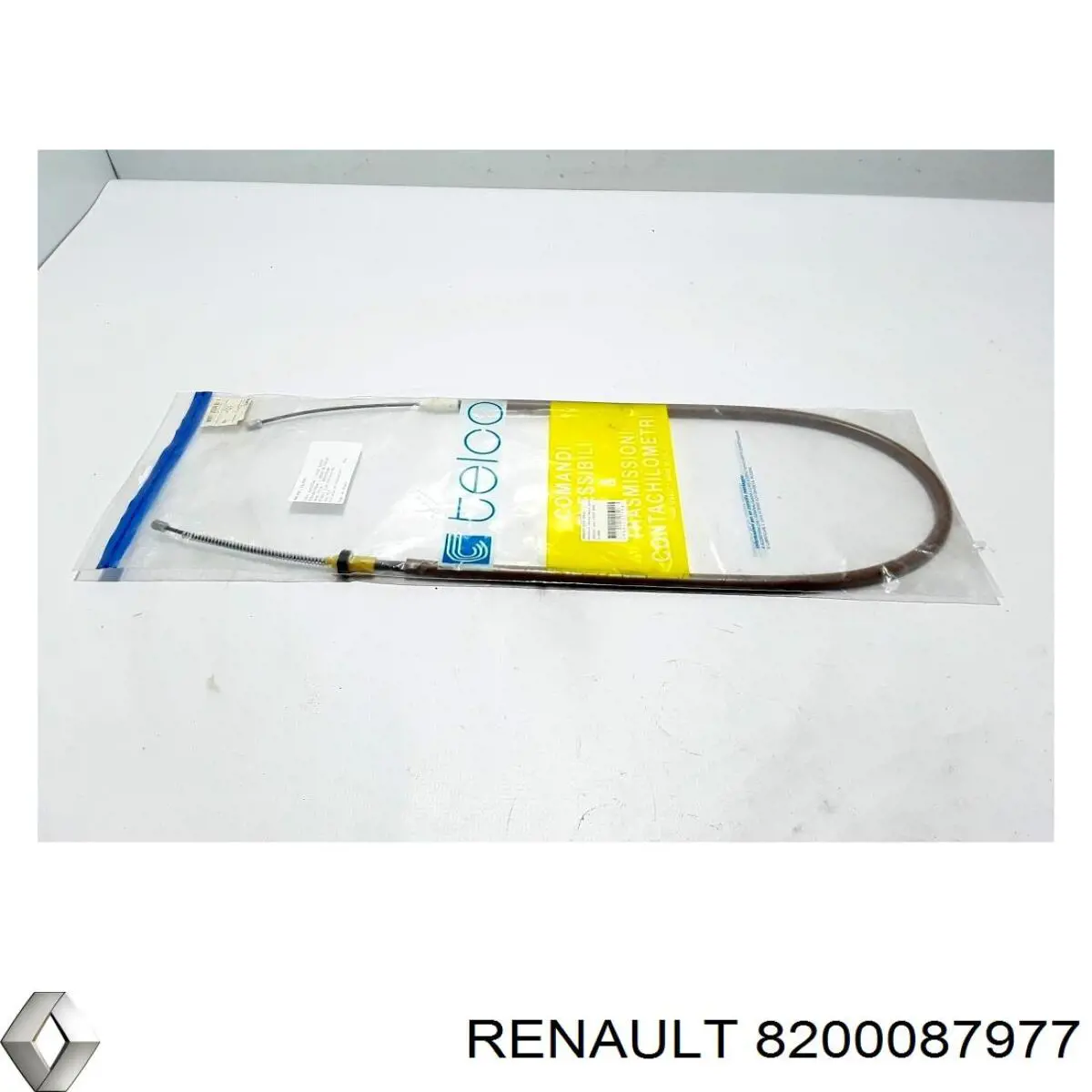 8200087977 Renault (RVI) трос ручного гальма задній, лівий