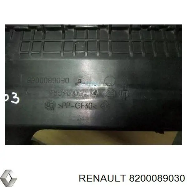 Корпус повітряного фільтра Renault (RVI) 8200089030 ціна, від 19.00 USD