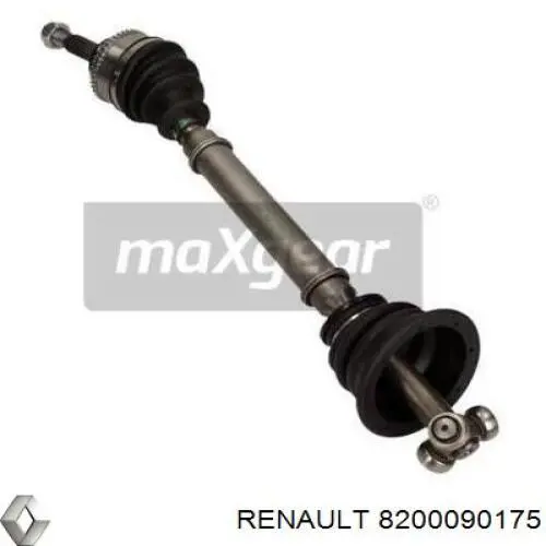 Привід передній лівий Renault (RVI) 8200090175 ціна, від 31.10 USD