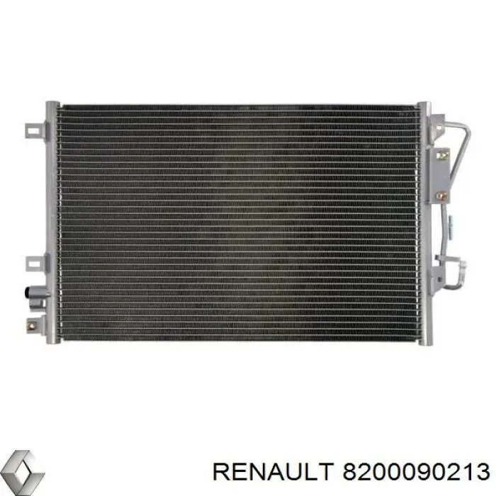 Конденсатор кондиціонера Renault (RVI) 8200090213 ціна, від 78.42 USD