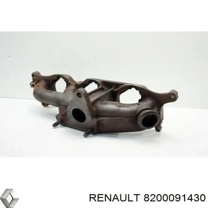 8200091430 Renault (RVI) колектор випускний