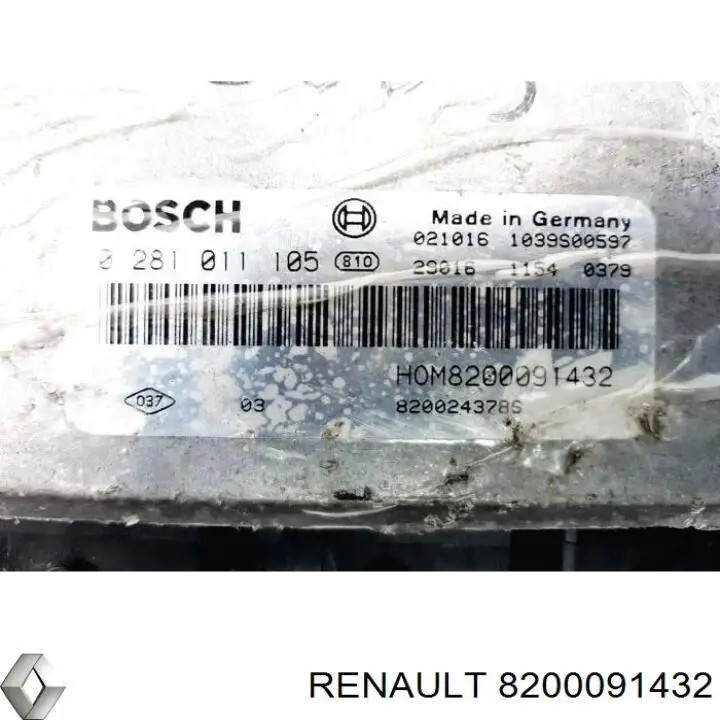Купити 8200091432 Renault (RVI) 