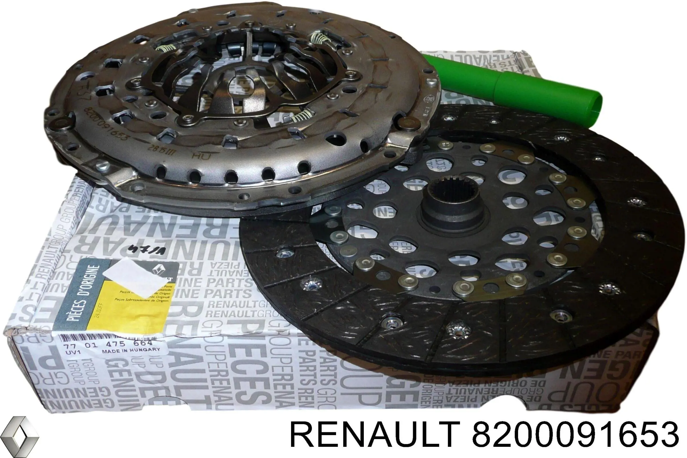 8200091653 Renault (RVI) робочий циліндр зчеплення в зборі з витискним підшипником