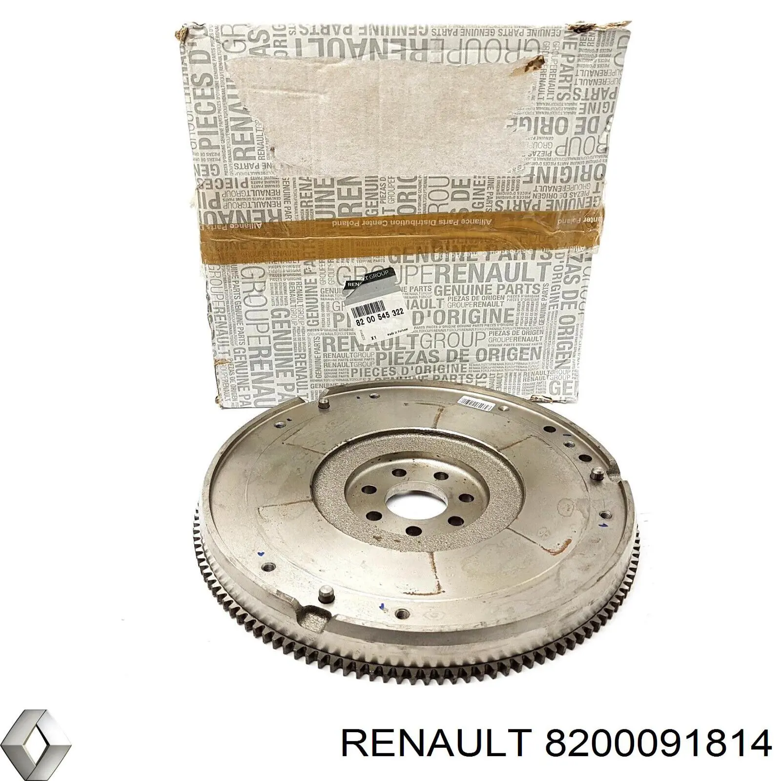 Маховик двигуна RENAULT 8200545322